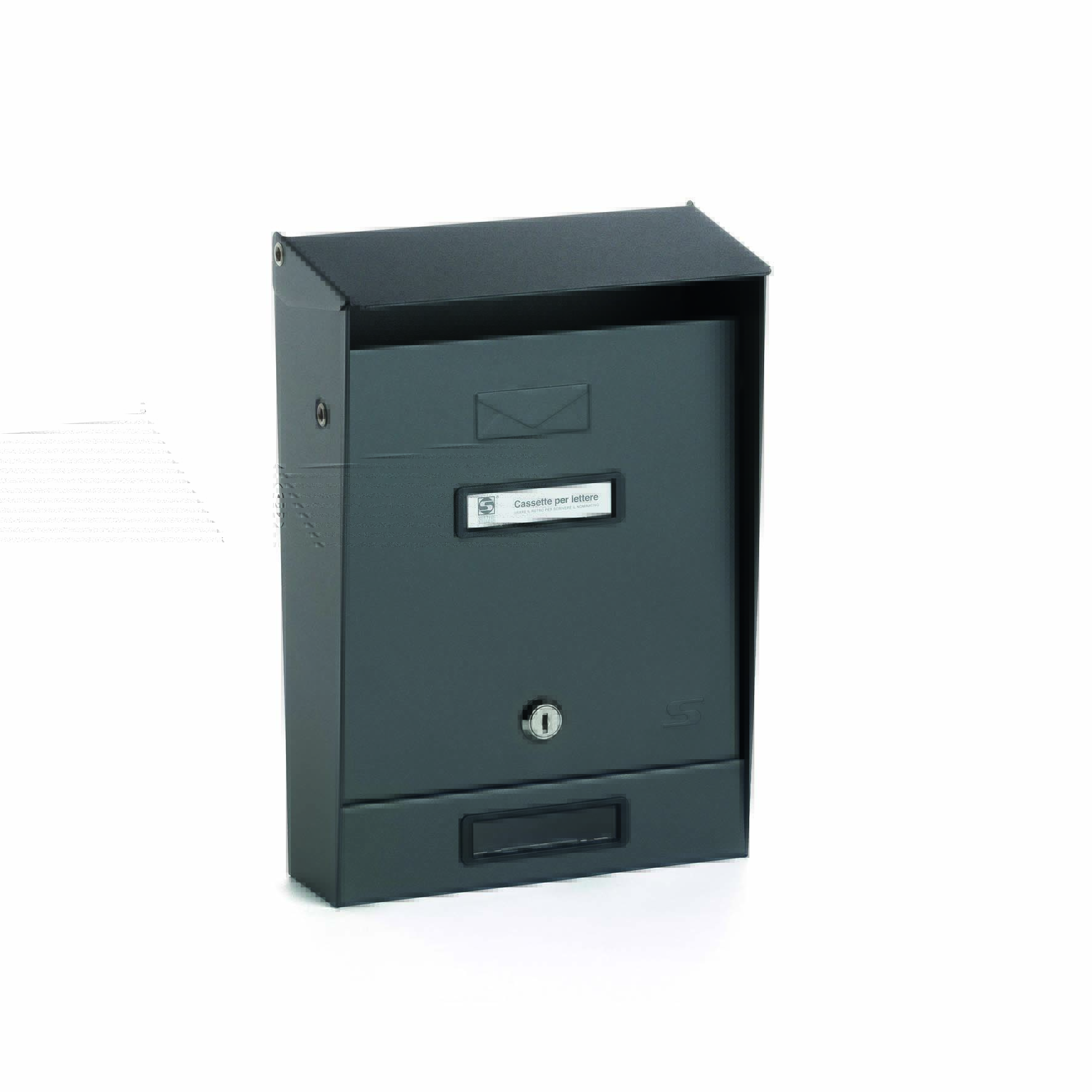 S01 letterbox with openable weather shield
