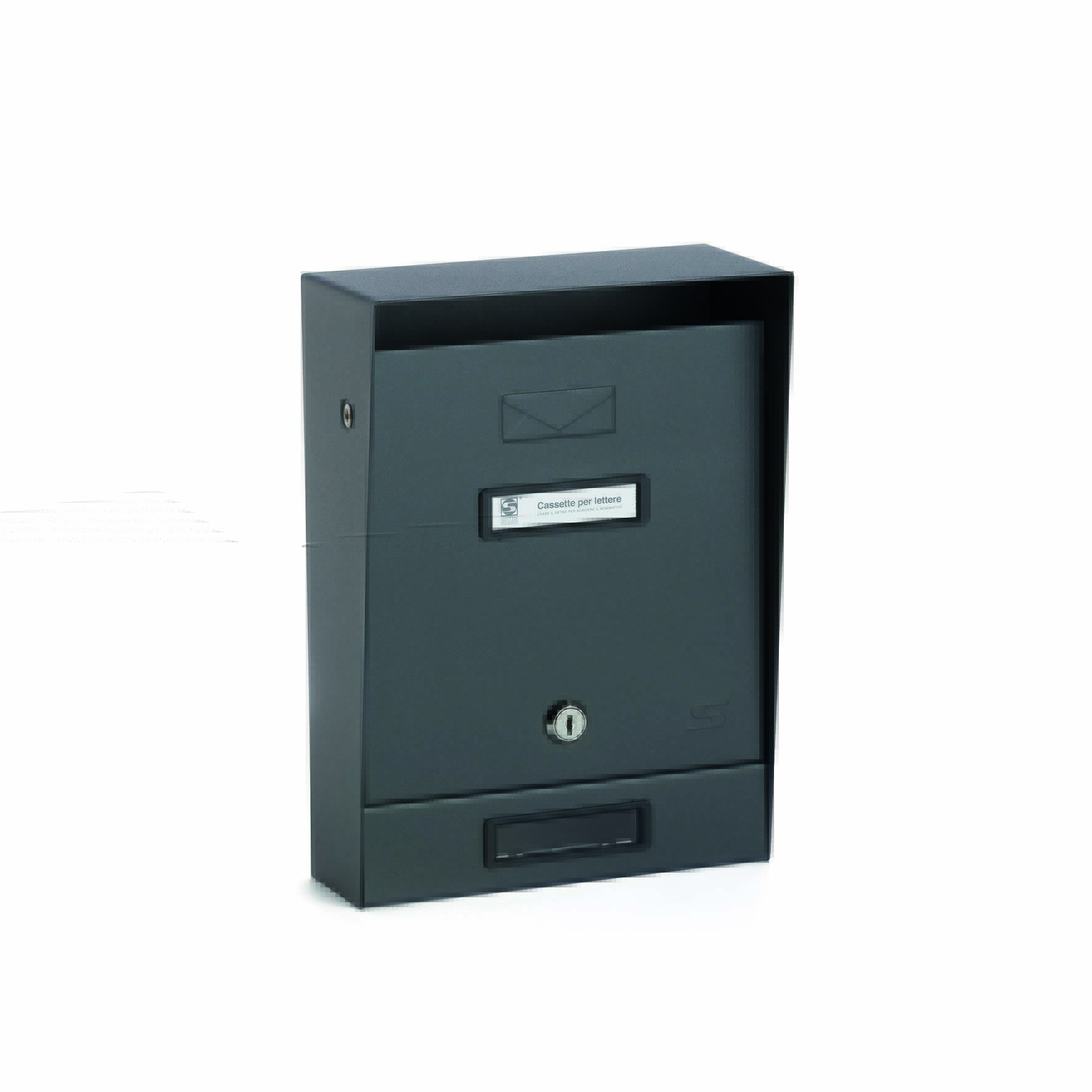 S02 letterbox with fixed weather shield
