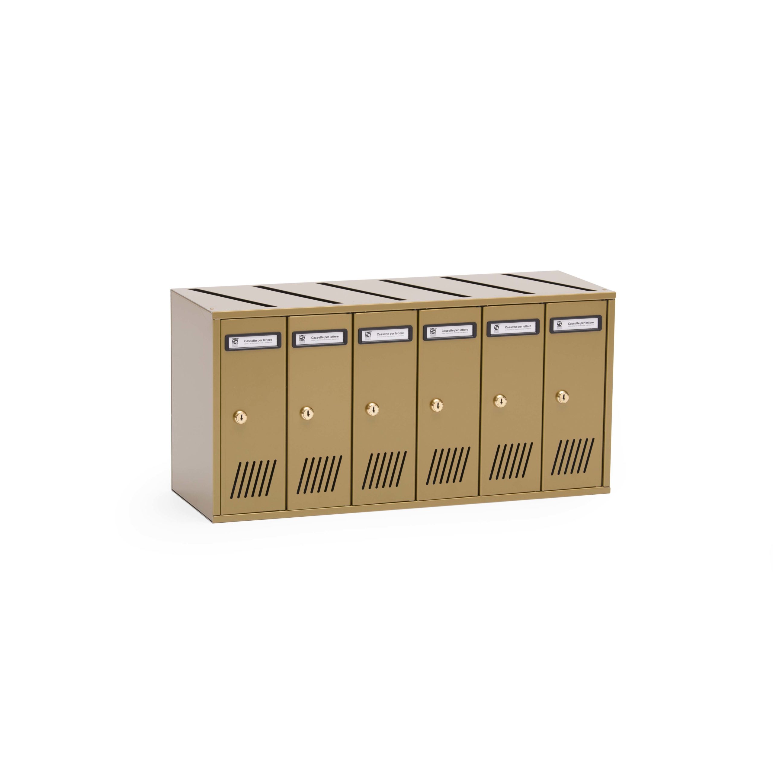 Standard modular letterbox units SC7V – 6 letterboxes